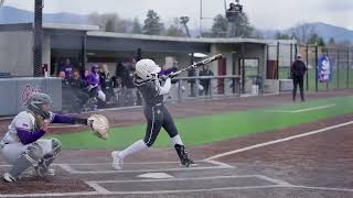 Griz Softball vs Carroll Highlights  41624 [upl. by Nairred]