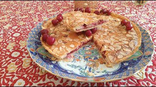 Tarte aux cerises food cake lifestyle cooking [upl. by Ateuqirne336]