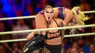 Ronda Rousey vs Alexa Bliss – Raw Women’s Title Match Hell in a Cell [upl. by Ennairek563]