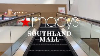 Vintage OTIS DoubleFile Escalators  Macys Southland Mall  Hayward CA [upl. by Roddy611]