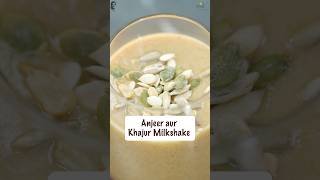 Taste the magic of Anjeer aur Khajur Milkshake infused with the nourishing power of ProV 😇 [upl. by Down508]