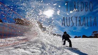 FIRST TIME SNOWBOARDING AT THREDBO in AUSTRALIA [upl. by Trela524]