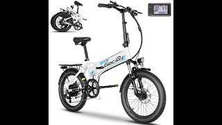 GOCIO Ebike Assemble VedioModel 18 20quot Electric Bike [upl. by Ylrac850]