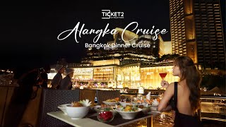 T2A Bangkok Dinner Cruise with Alangka Cruise from ICONSIAM pier [upl. by Ellenij]