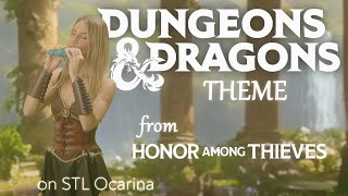 Dungeons and Dragons Theme from Dungeons amp Dragons Honor Among Thieves on STL Druid Ocarina [upl. by Shandy142]