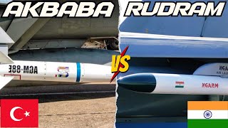 💥 Missile Showdown AKbaba vs Rudram 1 – Can India Outpace Turkey in the AntiRadiation Game [upl. by Ahel]