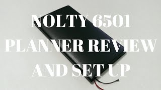 NOLTY 6501 Planner Review amp Set Up [upl. by Duthie]