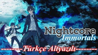 Nightcore  Immortals Cover「Türkçe Altyazılı」 [upl. by Yadnus]