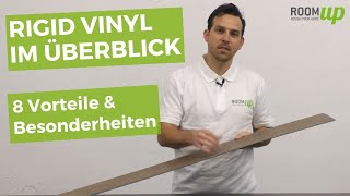 Rigid Vinyl  8 Vorteile und Besonderheiten des neuen Trendboden [upl. by Allianora]