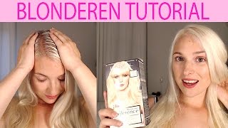 TUTORIAL  Zo blondeer ik mijn haar [upl. by Atiz]