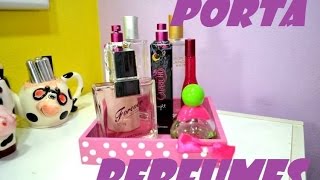 DIY Caixinha porta perfumespara o dia das mães [upl. by Noisla]