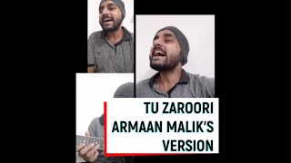 Tu Zaroori Unplugged  Armaan Malik  yoyoDutta [upl. by Annoval]