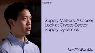 Supply Matters A Closer Look at Crypto Sector Supply Dynamics [upl. by Prudi]