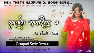 Chalke gagariya theth nagpuri song djnew nagpuri dj song 2024new nagpuri octapad dj song 2024 [upl. by Eemia965]