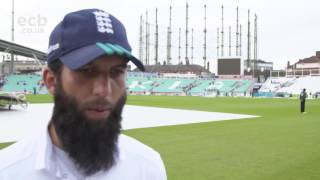 Moeen Ali speaks to ECBtv after 108 [upl. by Dnob702]