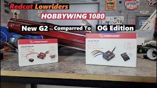 Hobbywing 1080 G2 compared to Original 1080 in Redcat Lowriders [upl. by Gurevich]