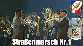 Straßenmarsch Nr1 NVA Marsch Heeresmusikkorps Neubrandenburg  Bundeswehr [upl. by Theodora]