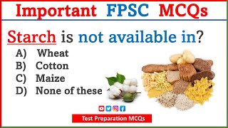 Most Repeated FPSC Past Papers MCQs  Fpsc Important Questions  Fpsc Solved Past Papers [upl. by Elam]