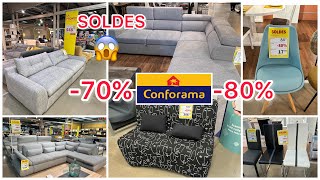 CONFORAMA SOLDES 2ème démarque  19 janvier 2024 soldes2024 promo bonplan conforama decoration [upl. by Anauqal391]