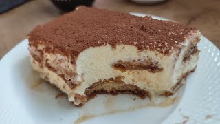 LA VRAIE recette du TIRAMISU AU CAFÉ [upl. by Aekal]