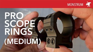 Monstrum Pro Scope Rings Budget rings that look better than budget [upl. by Denoting]