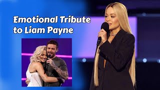 Rita Ora Emotional Tribute to Liam Payne at MTV EMAs ‘He Had the Biggest Heart [upl. by Nealon]