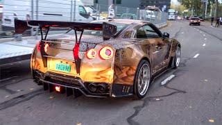 BEST OF R35 Nissan GTR Sounds 2022  LB Walk GTR 2000HP GTR 1041HP Top Secret GTR iPE GTR [upl. by Bambie520]