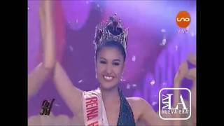 Winwyn Marquez Crowning Moment at Reina Hispanoamericana 2017 Coronation Night [upl. by Heydon]