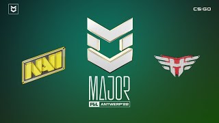 🔴  RU  NAVI vs Heroic PGL Major Antwerp 2022 Champions Stage [upl. by Volotta]