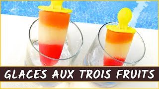 Recette des glaces aux trois fruits [upl. by Etz]