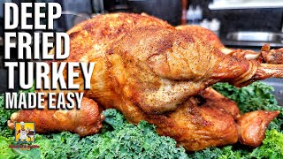 Deep Fried Turkey with Mr Make It Happen  Thanksgiving Recipes [upl. by Arley]