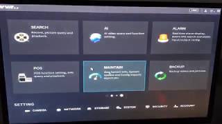 Dahua Technology USA 40 GUI Basic Setup NVR XVR DVR [upl. by Eniamret]