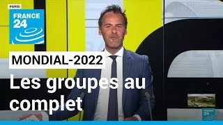 Mondial2022  le tirage au sort complet des groupes • FRANCE 24 [upl. by Darton922]