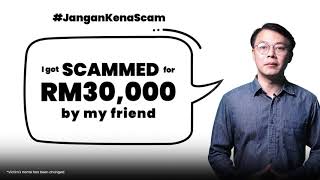 JanganKenaScam Li Weis story Victim of a mule account scam [upl. by Garrity111]