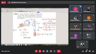 BME2Engineering Dynamics  SecB  Lec5  Debabrata Nag Sir  Date15092021 [upl. by Yecrad]