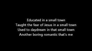 Small Town John Mellencamp lyrics [upl. by Redmer]