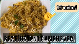 Instant Ramen Recipe in 10 MINUTES [upl. by Lewis]