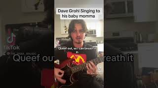 Dave Grohl Singing to his Baby Momma [upl. by Garett256]