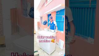 Haier washing machine 🥰shortsviraltrandingyoutubeshortsytshortsshort [upl. by Ahsekyw]