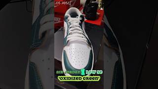 AIR JORDAN 1 LOW SE OXIDIZED GREENairjordan jordan1oxidizedgreensneakers viralshortfyp [upl. by Ayaj797]