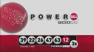 Powerball November 1 2023 [upl. by Bren]