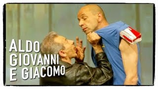 Anplagghed  Il passaggio di mano 1 di 2  Aldo Giovanni e Giacomo [upl. by Enelrae]