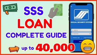 SSS Loan Complete Guide How to Apply Salary Loan SSS Online [upl. by Nettirb]