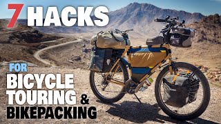 Must Know HACKS for Bicycle Touring amp Bikepacking [upl. by January]