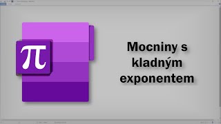 Matematika  Mocniny s kladným exponentem [upl. by Ahtivak]