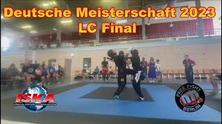 Deutsche Meisterschaft ISKA Ingolstadt März 2023 LC Final Kickboxing Girls [upl. by Assirram]