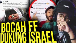 BOCAH FREEFIRE DUKUNG ISRAEL DARIPADA PALESTINA  PARAH BANGET [upl. by Ytsirt]