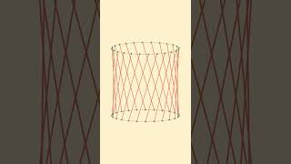 Hyperboloid math geometry [upl. by Eidnil]