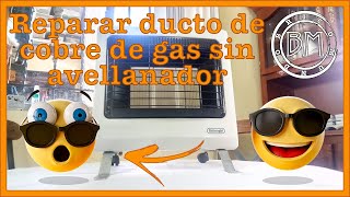 ¿Cómo cambiar ducto de Gas de calefactor infrarrojo [upl. by Chadabe]