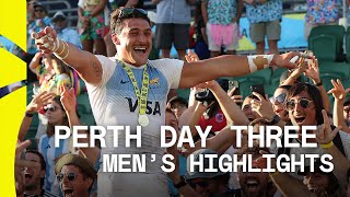 Argentina become backtoback CHAMPIONS  Perth HSBC SVNS Day Three Mens Highlights [upl. by Jollenta]